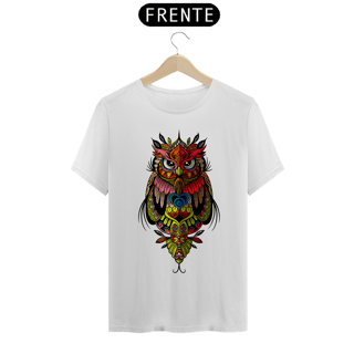 Nome do produto Camiseta Coruja Abstrata