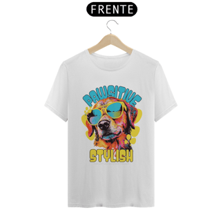 Nome do produto Camiseta Pet Pawsitive Stylish