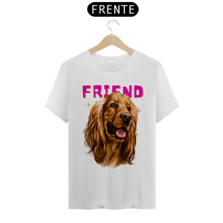 Nome do produto Camiseta personaliza Cocker Spaniel-Friend