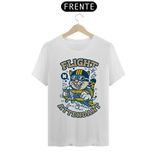 Nome do produto Camiseta Personalizada Flight Attendant