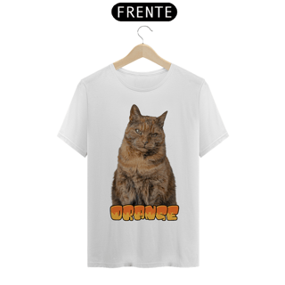 Nome do produto Camiseta Gato Laranja