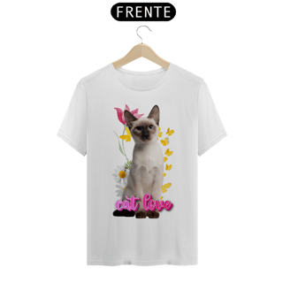 Nome do produto Camiseta Classica Gato Siâmes