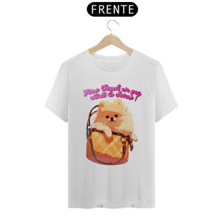 Nome do produto Camiseta Classica Lulu da Pomerânia