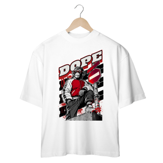 Nome do produto Camiseta Oversized Chimpanzé (Dope) streetwear