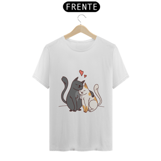 Nome do produto Camiseta Classica Enamorados Cats