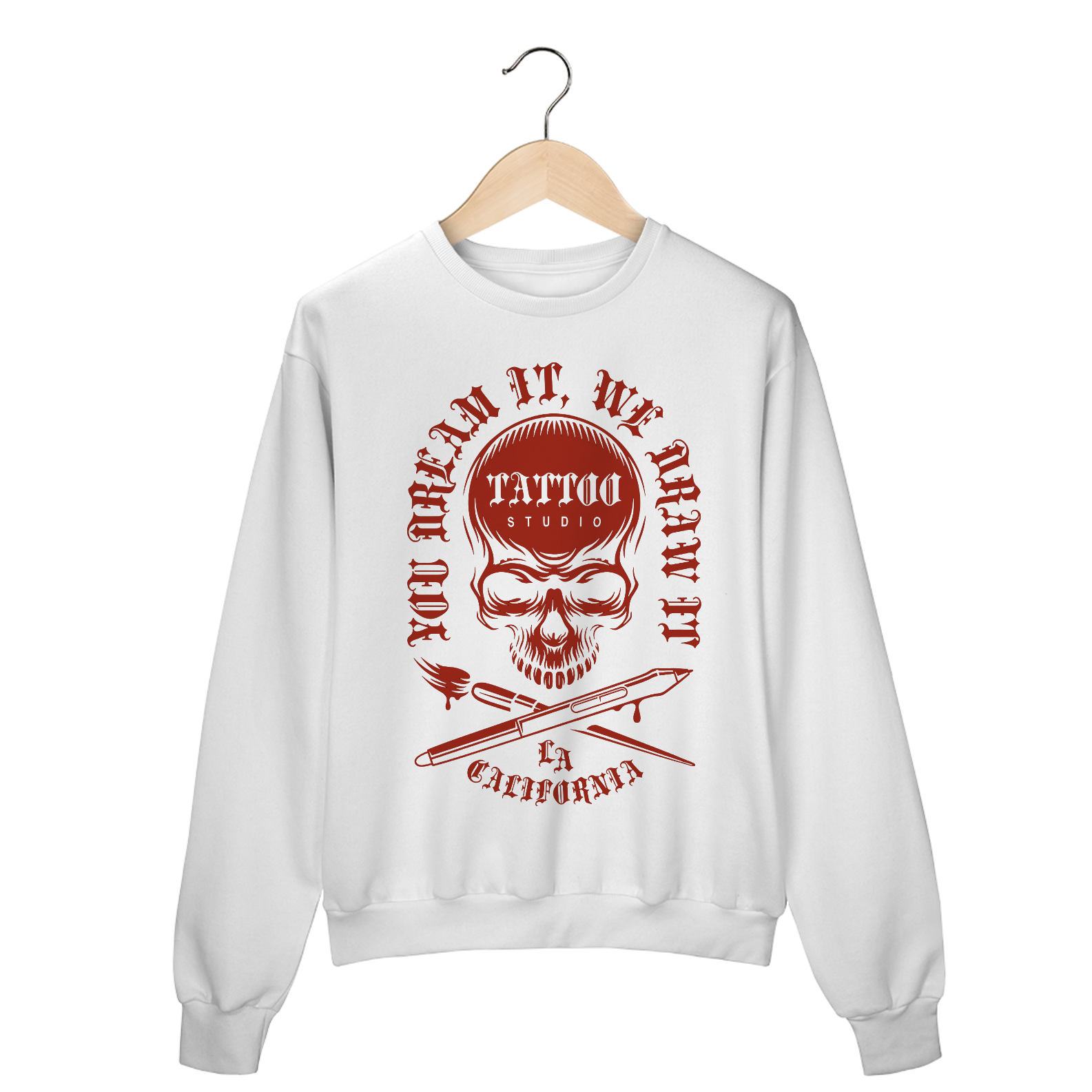 Nome do produto Moletom Prime Fechado Tattoo Studio