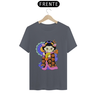 Nome do produto Camiseta personalizada feminina Gatinha Gueixa