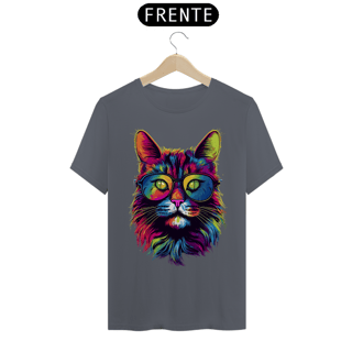 Nome do produto Camiseta Personalizada Gato de Oculos