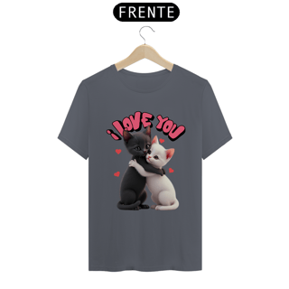 Nome do produto Camiseta personalizada I love You