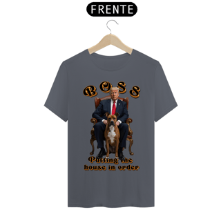 Nome do produto Camiseta Pitbull e Donald Trump