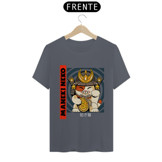 Nome do produto Camiseta Classica Maneki Neko gato da Sorte