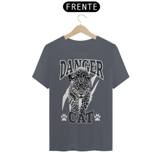 Nome do produto Camiseta Classica Danger Cat (Onça Pintada)