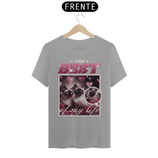 Nome do produto Camiseta Quality The Best Gato Siâmes