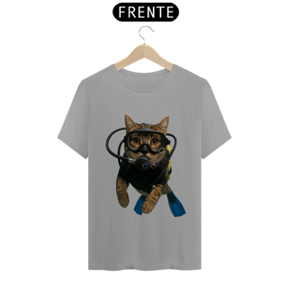 Nome do produto Camiseta Quality Gato Mergulhador