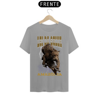 Nome do produto Camiseta Quality Lei da Selva ( Onça e Jacaré )