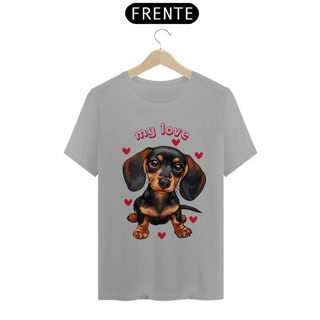Nome do produto Camiseta dachshund My Love