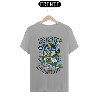 Nome do produto Camiseta Personalizada Flight Attendant
