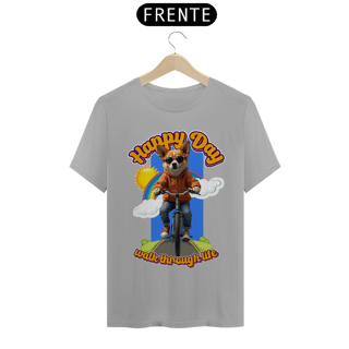 Nome do produto Camiseta personalizada Happy Day