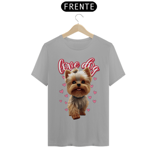 Nome do produto Camiseta Yorkshire Love Dog
