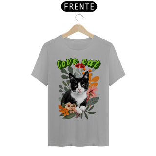 Nome do produto Camiseta Classica Love Cat
