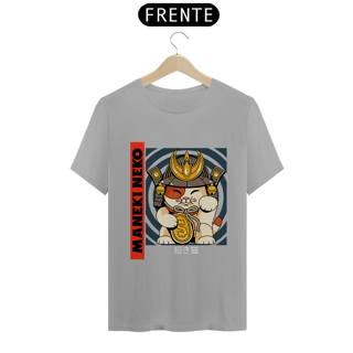 Nome do produto Camiseta Classica Maneki Neko gato da Sorte