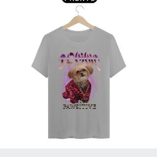 Nome do produto Camiseta Classica Lhasa Apso Pawsitive