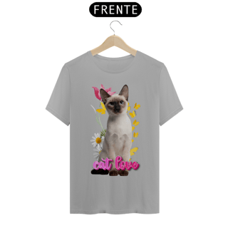 Nome do produto Camiseta Classica Gato Siâmes