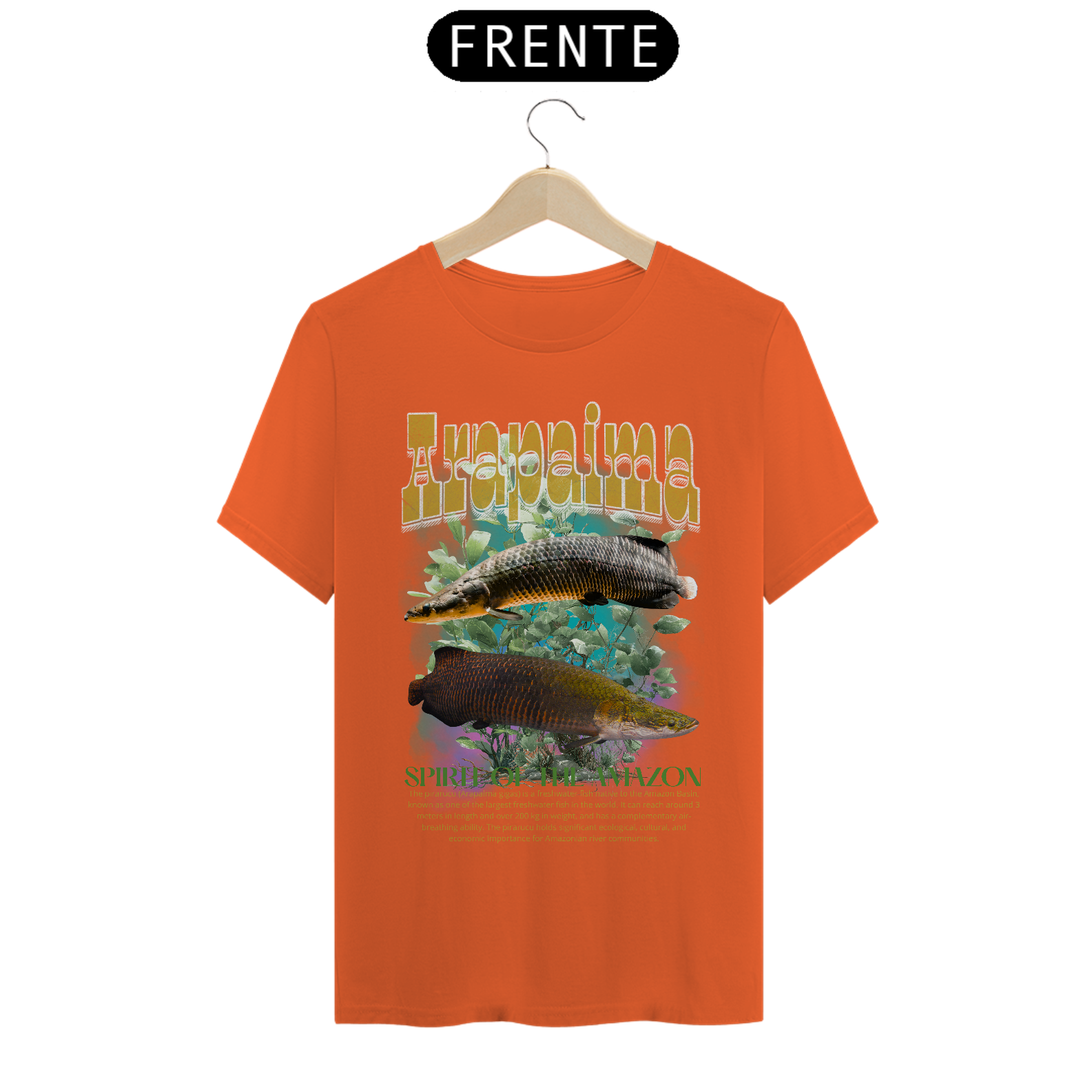 Nome do produto Camiseta Prime Arapaima (Pirarucu ) Amazonas