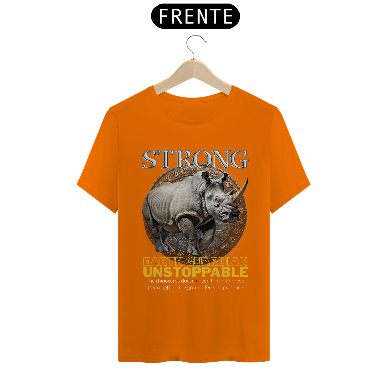 Nome do produto Camiseta Quality Strong (rinoceronte)