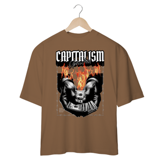 Nome do produto Camiseta Oversized  Capitalism