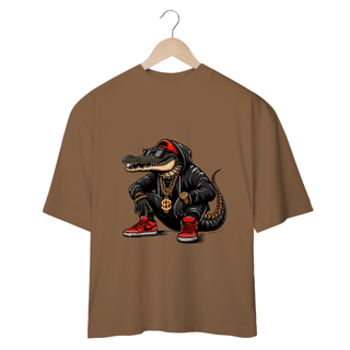 Nome do produto Camiseta Oversized Crocodilo Gangsta