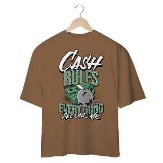 Nome do produto Camiseta Oversized Cash Rules