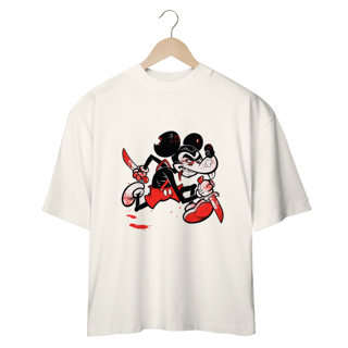 Nome do produto Camiseta Oversized murderous mouse