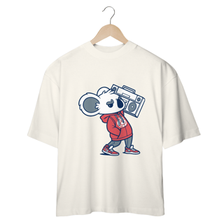 Nome do produto Camiseta Oversized Coala Gangsta Unissex