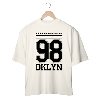 Nome do produto Camiseta Oversized 98 BKLYN Unissex