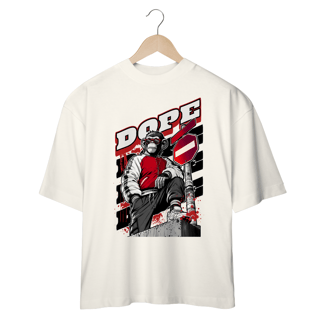 Nome do produto Camiseta Oversized Chimpanzé (Dope) streetwear