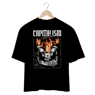 Nome do produto Camiseta Oversized  Capitalism