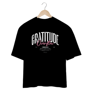Nome do produto Camiseta Oversized Gratitude