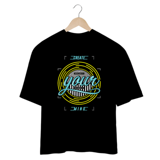 Nome do produto Camiseta Oversized Your