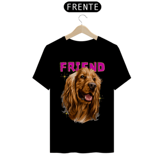 Nome do produto Camiseta personaliza Cocker Spaniel-Friend