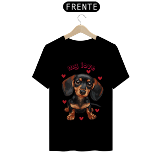 Nome do produto Camiseta dachshund My Love