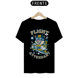 Nome do produto Camiseta Personalizada Flight Attendant