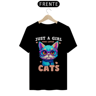 Nome do produto Camiseta personalizada Just A Girl