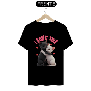 Nome do produto Camiseta personalizada I love You