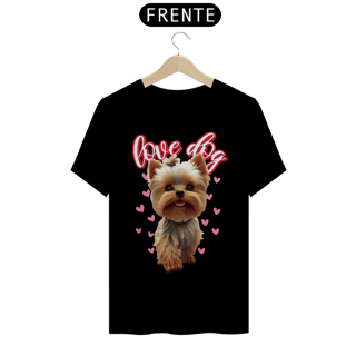 Nome do produto Camiseta Yorkshire Love Dog