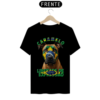 Nome do produto Camiseta Cão Caramelo Patriota