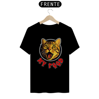Nome do produto Camiseta Gato My Food