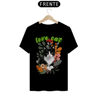 Nome do produto Camiseta Classica Love Cat