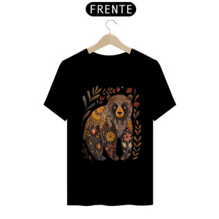 Nome do produto Camiseta Urso e flores