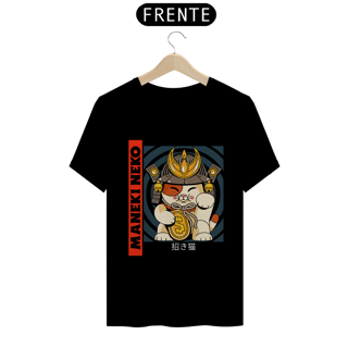 Nome do produto Camiseta Classica Maneki Neko gato da Sorte